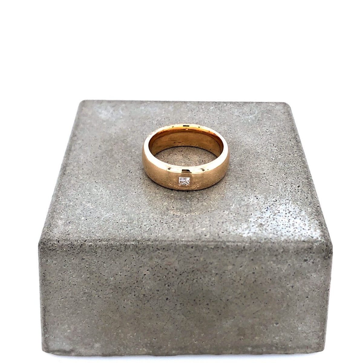 antiker-echtschmuck-antike-ringe-Ring Roségold 750 mit Diamant-10730-Prejou