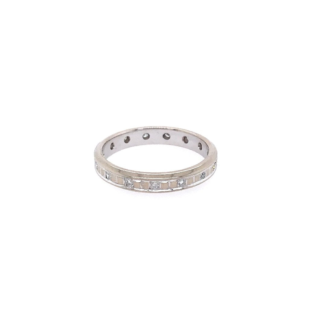 antiker-echtschmuck-antike-ringe-Ring Weissgold 585 mit Brillanten-10073-Prejou
