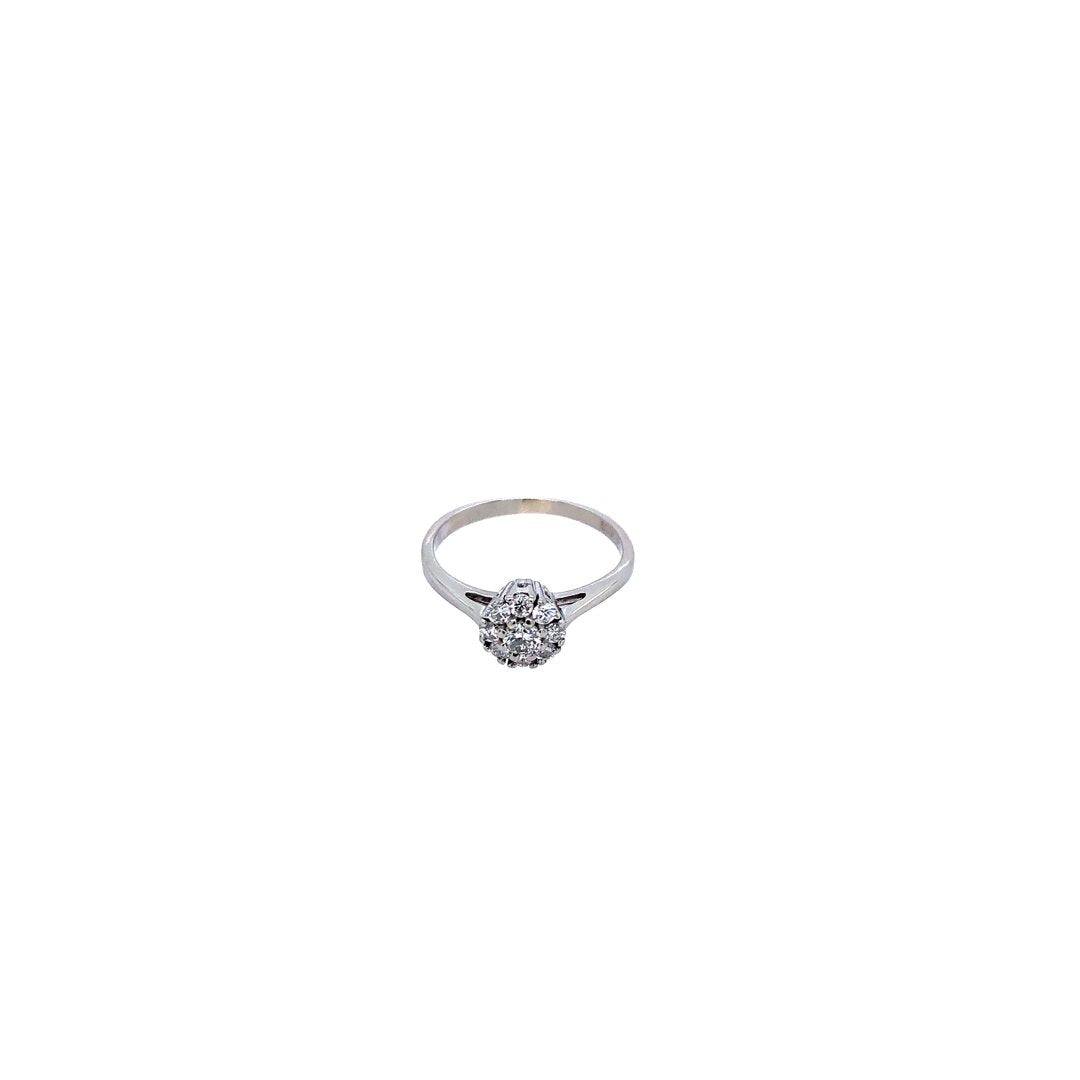antiker-echtschmuck-antike-ringe-Ring Weissgold 585 mit Brillanten-10474-Prejou