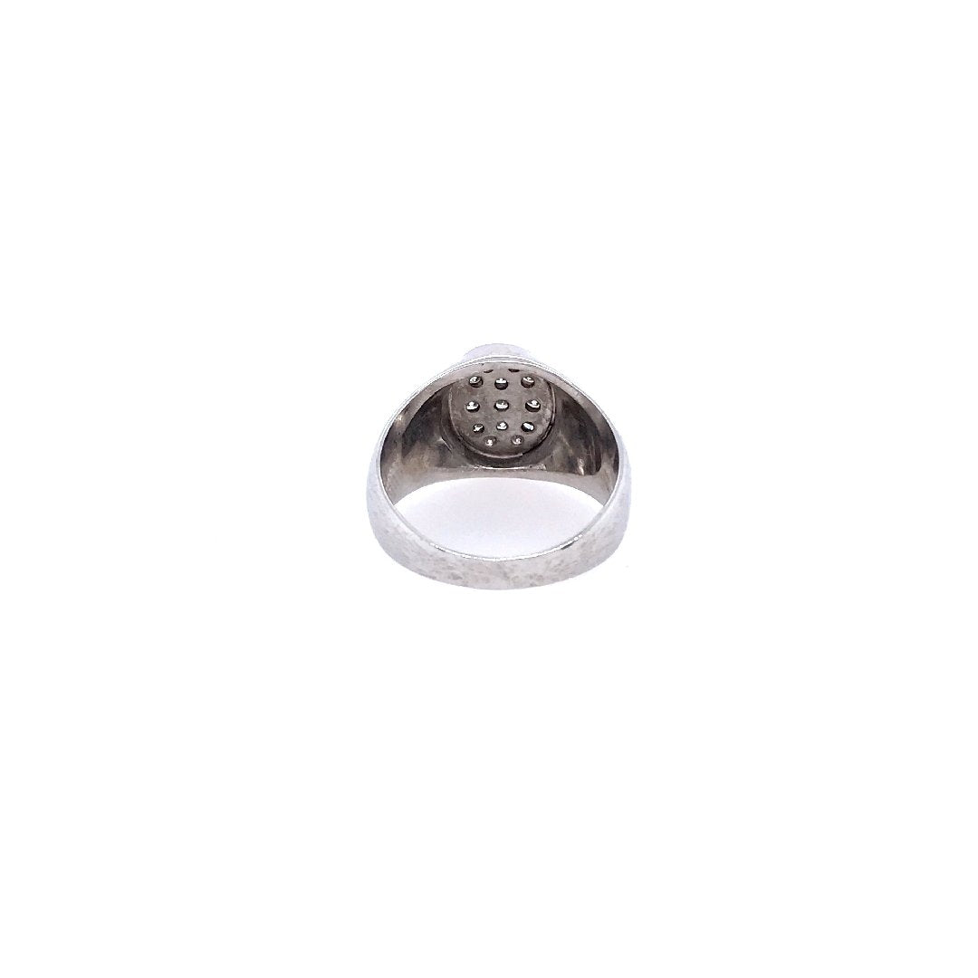 antiker-echtschmuck-antike-ringe-Ring Weissgold 585 mit Brillanten-10662-Prejou