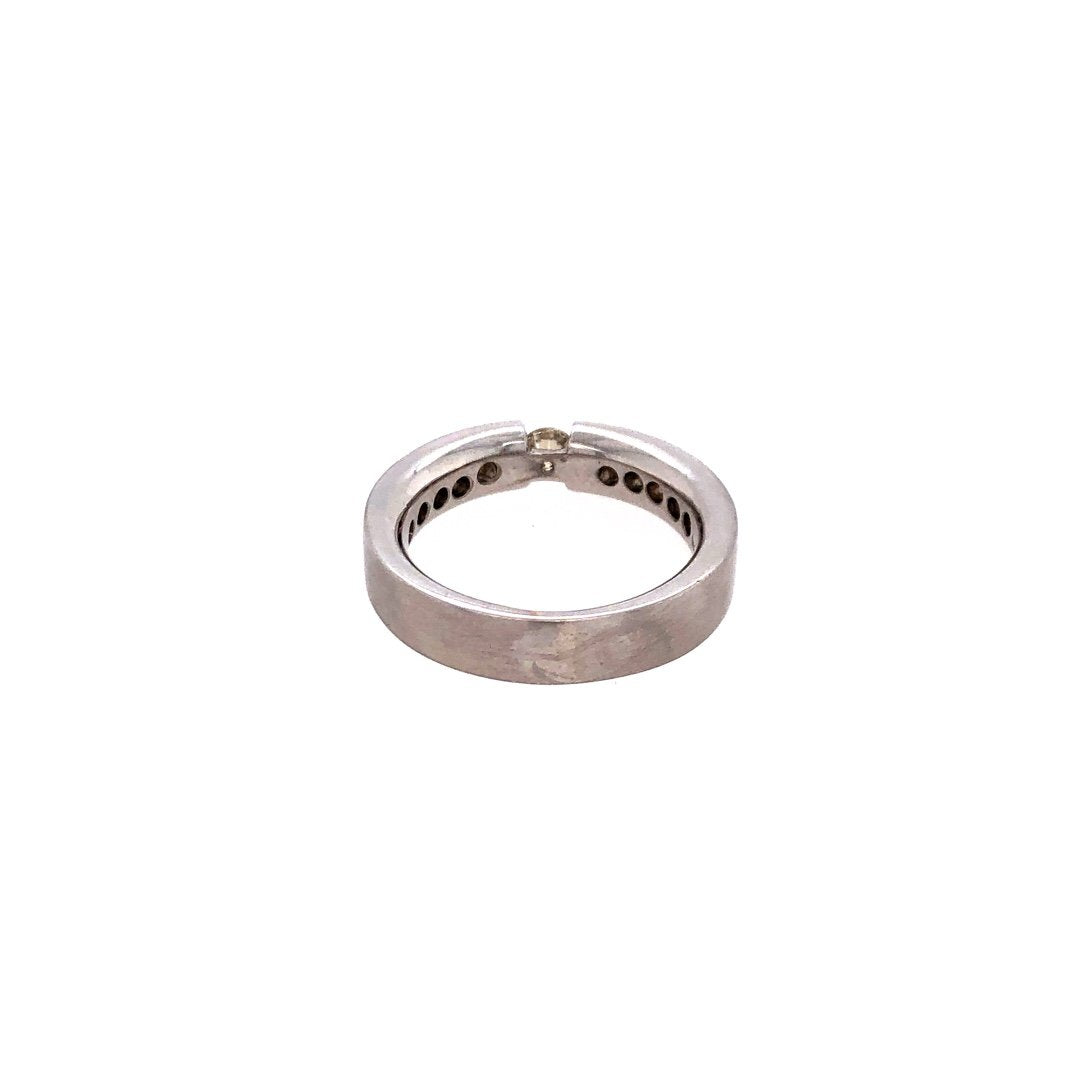 antiker-echtschmuck-antike-ringe-Ring Weißgold 585 mit Brillanten-11385-Prejou