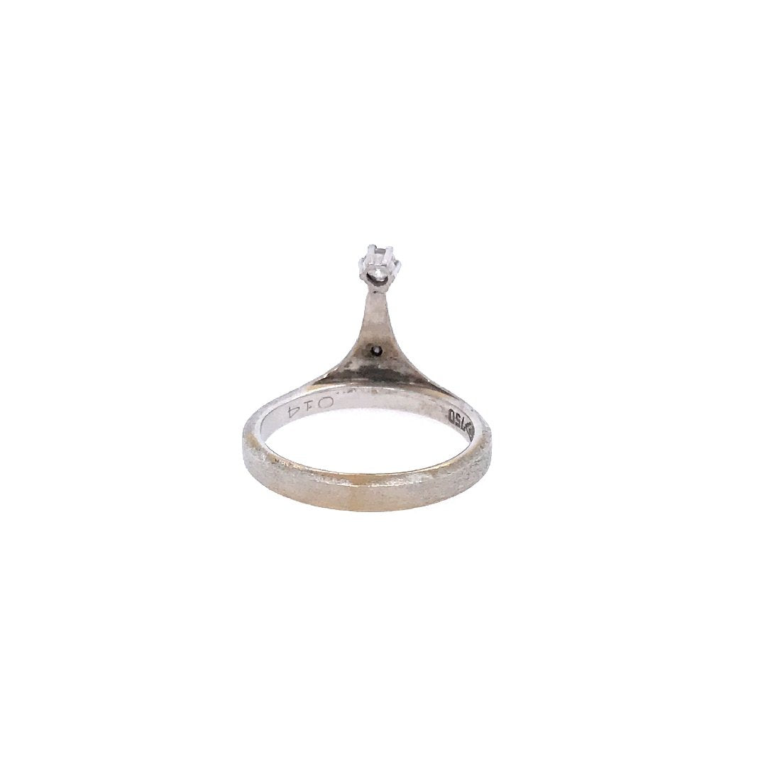 antiker-echtschmuck-antike-ringe-Ring Weissgold 750 mit Brillanten-10004-Prejou