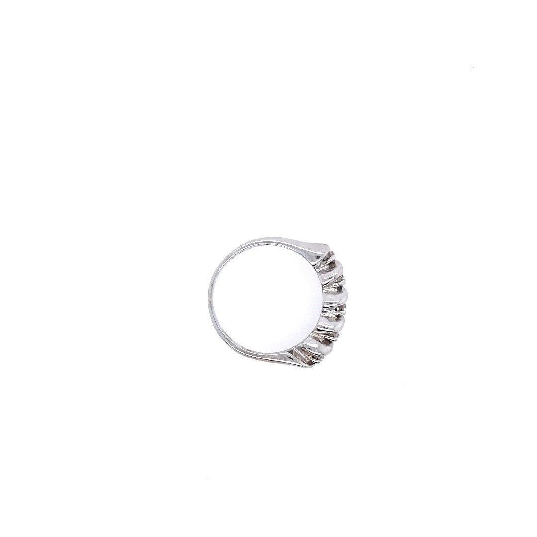 antiker-echtschmuck-antike-ringe-Ring Weissgold 750 mit Brillanten-10074-Prejou