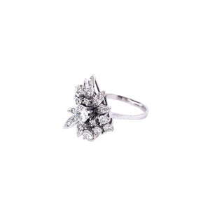 Second Hand Ring Weissgold 750 mit Brillanten-10618-Prejou