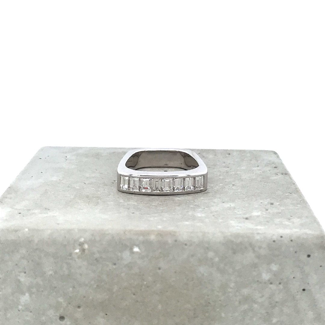 antiker-echtschmuck-antike-ringe-Ring Weissgold 750 mit Diamanten-10015-Prejou